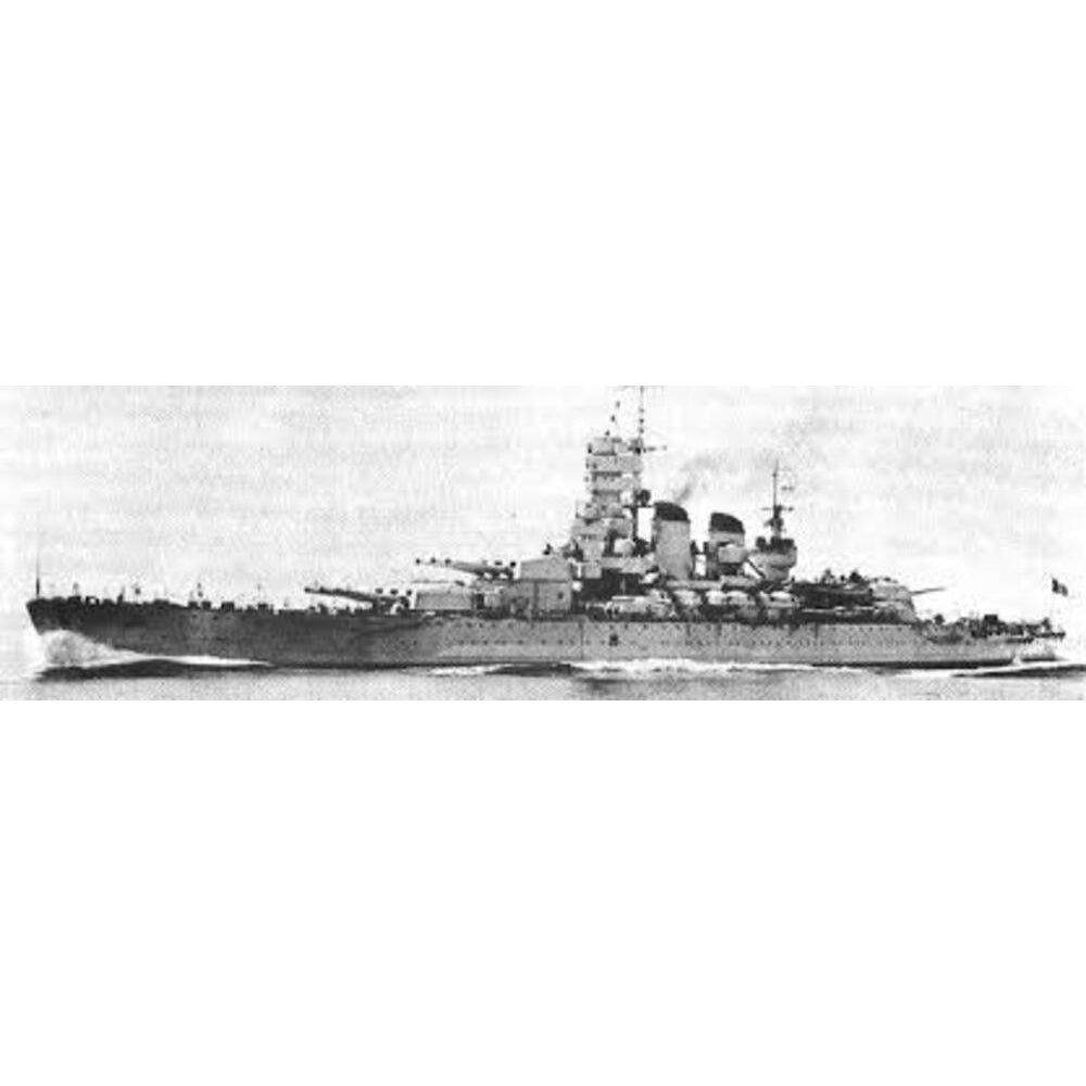 Italian Vittorio Veneto Littorio-Class (Pennant No. 550) 30 Inches Battleship Model