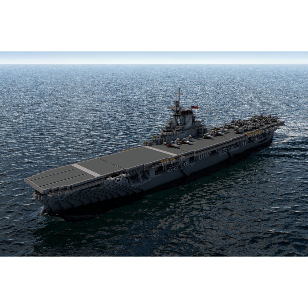 USS Wasp (CV-7) 30 Inches Aircraft Carrier Model