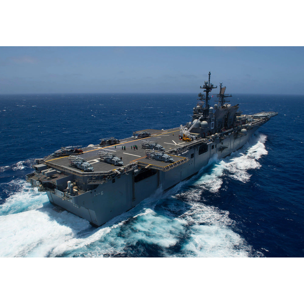 USS American (LHA-6) 30 Inches Amphibious Assault Model