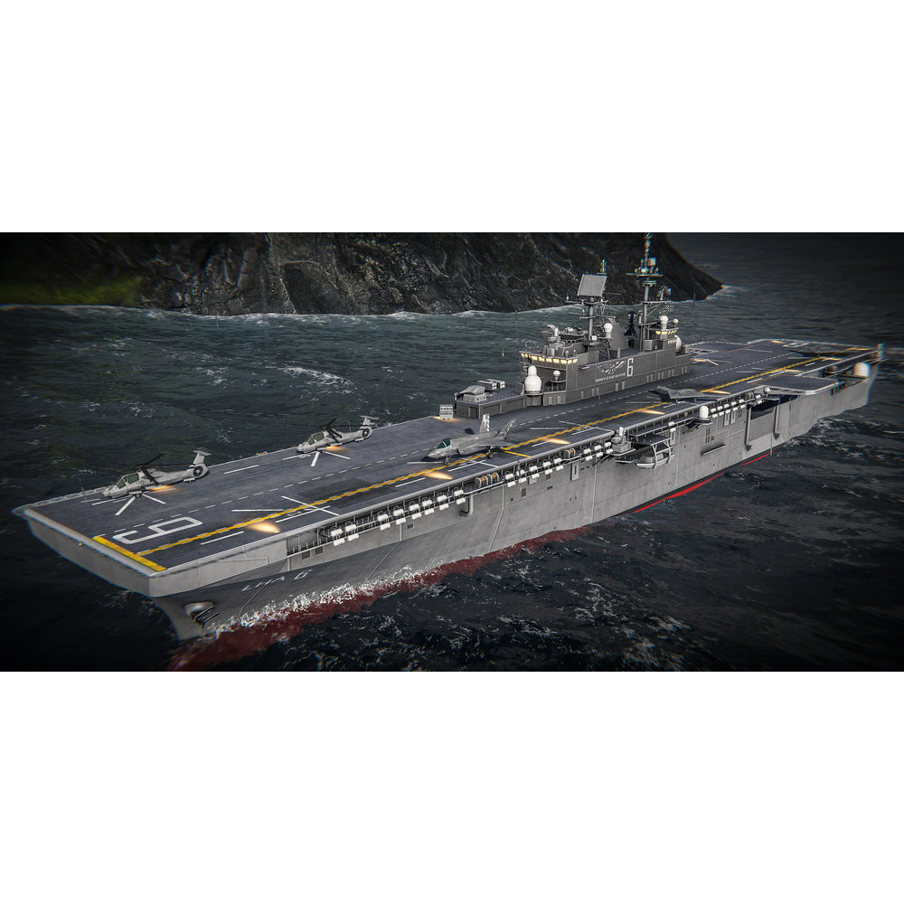 USS American (LHA-6) 30 Inches Amphibious Assault Model