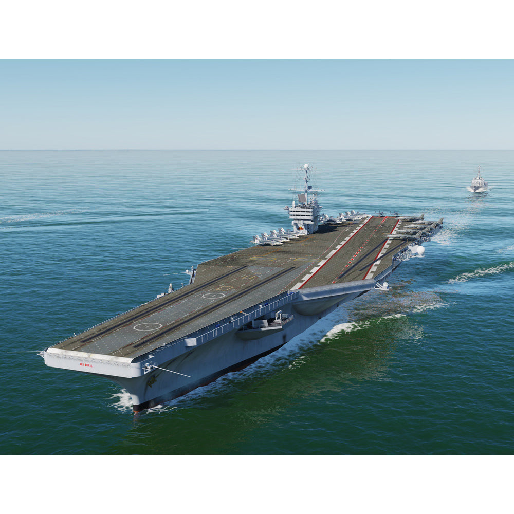 HMS Ark Royal (R09) Audacious-Class 30 Inches Aircraft Carrier Model