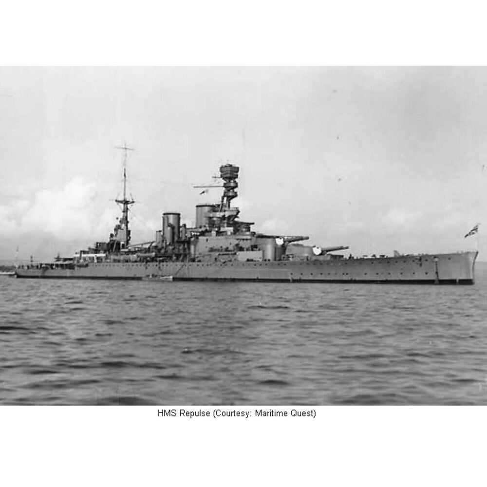 HMS Repulse (Renown-Class) 30 Inches Battlecruiser Model