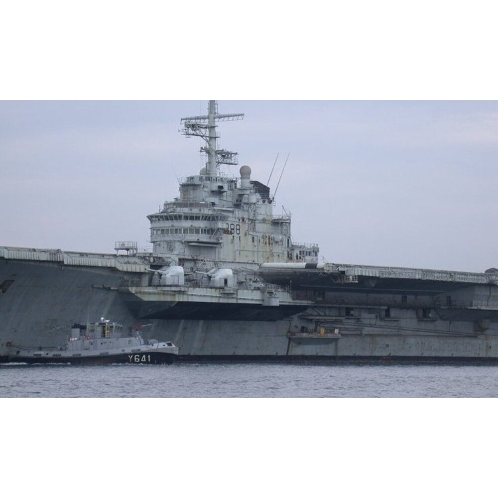 French Clemenceau (R98) 30 Inches Aircraft Carrier Model