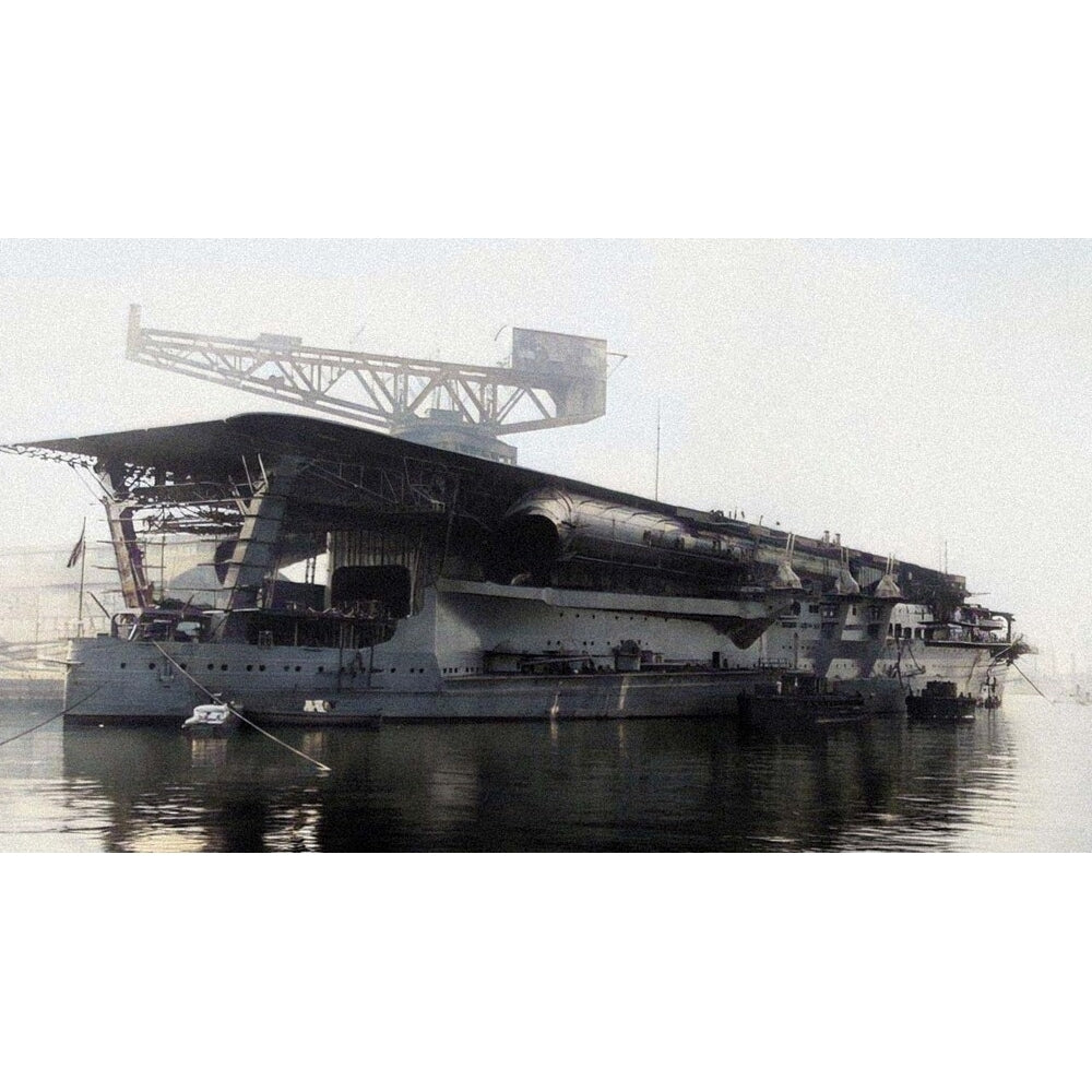 Japanese Kaga (1941) 30 Inches Aircraft Carrier Model