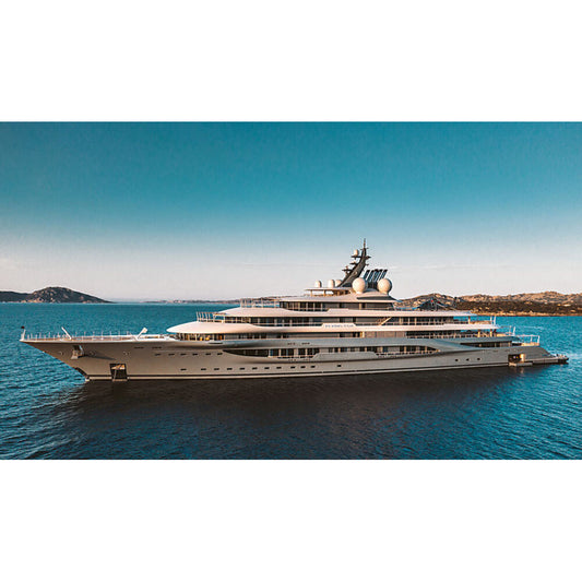 German Lurssen Flying Fox 36 Inches Ship Model