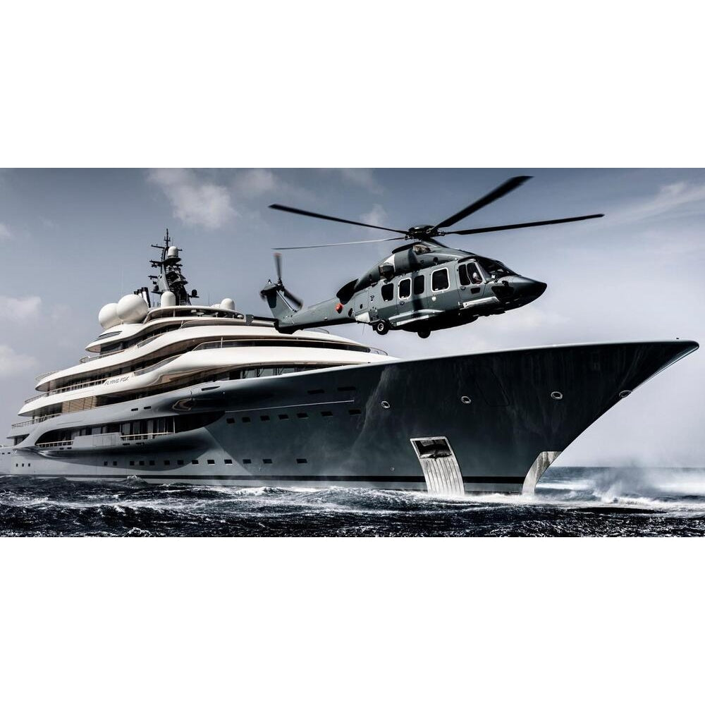 German Lurssen Flying Fox 36 Inches Ship Model