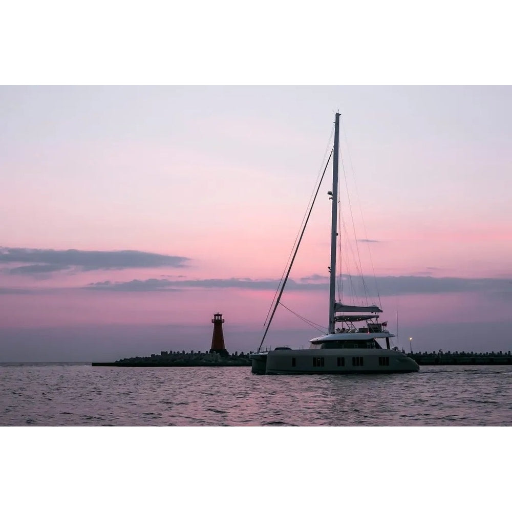 Polish Sunreef 50 (Sunreef Series) 36 Inches Ship Model