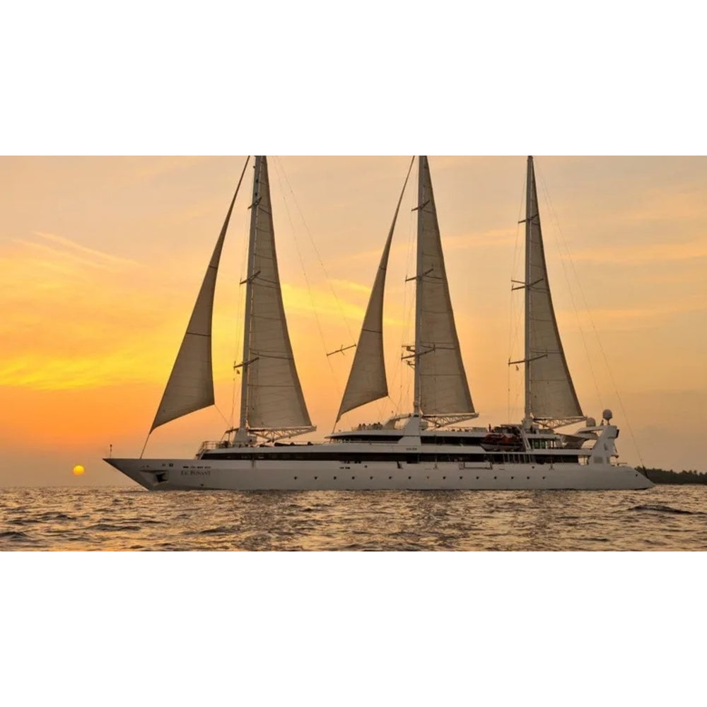 French Le Ponant (Ponant Fleet) 36 Inches Ship Model