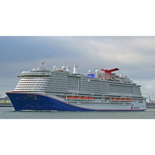 American Carnival Mardi Gras (Excel Class) - Carnival Cruise Line 36 Inches Ship Model