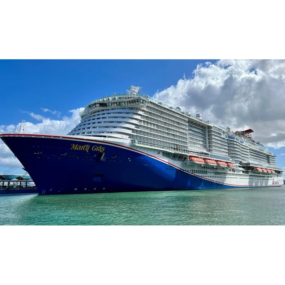American Carnival Mardi Gras (Excel Class) - Carnival Cruise Line 36 Inches Ship Model