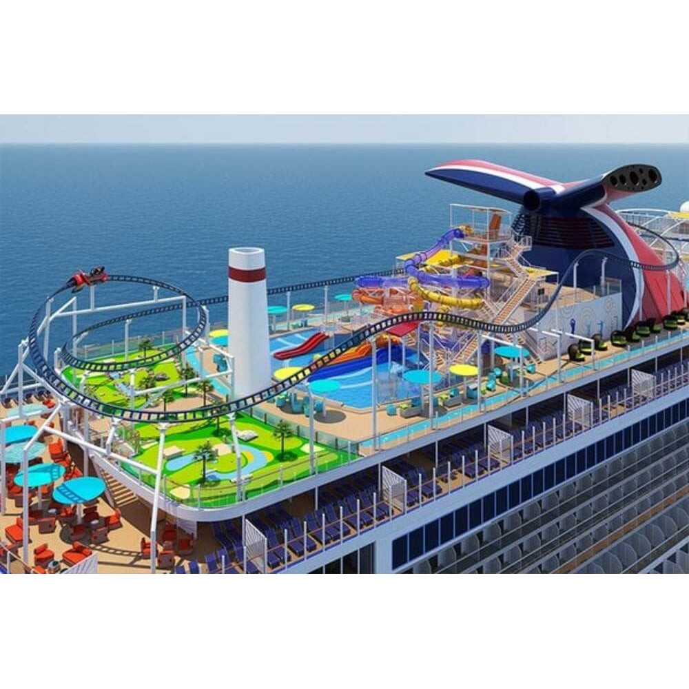 American Carnival Jubilee (Excel-Class) Cruise Ship 36 Inches Model