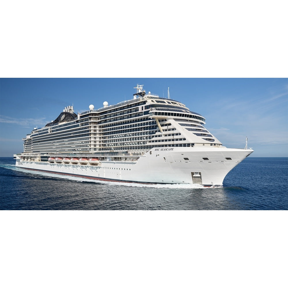 Italian MSC Seascape (Seaside EVO-Class) Cruise Ship 36 Inches Model