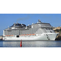 Italian MSC Meraviglia Cruise Ship 36 Inches Model