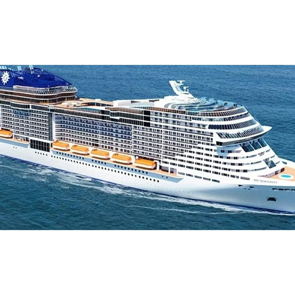 Italian MSC Meraviglia Cruise Ship 36 Inches Model