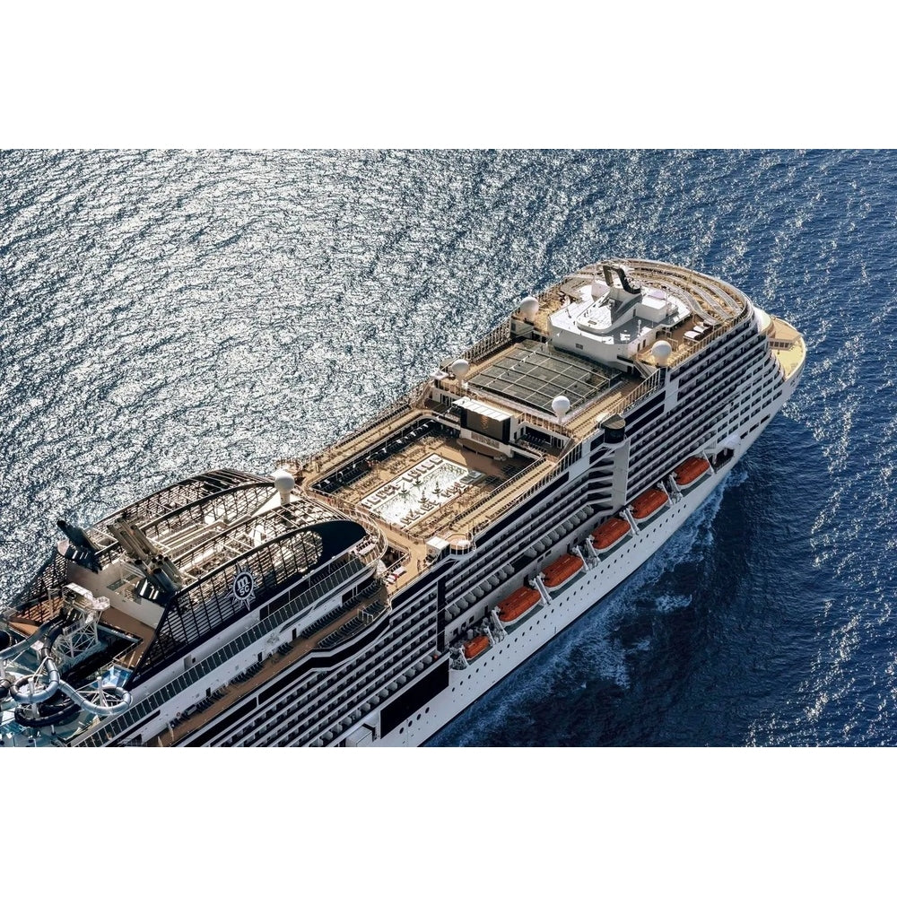 Italian MSC Meraviglia Cruise Ship 36 Inches Model