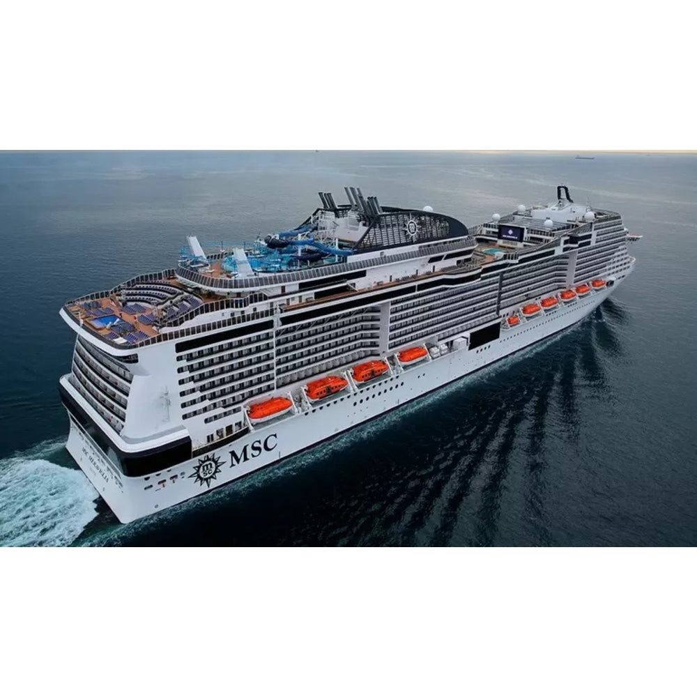 Italian MSC Meraviglia Cruise Ship 36 Inches Model