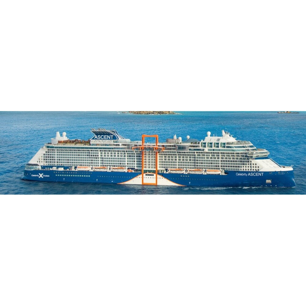 American Celebrity Ascent (Edge-Class) Cruise Ship 36 Inches Model