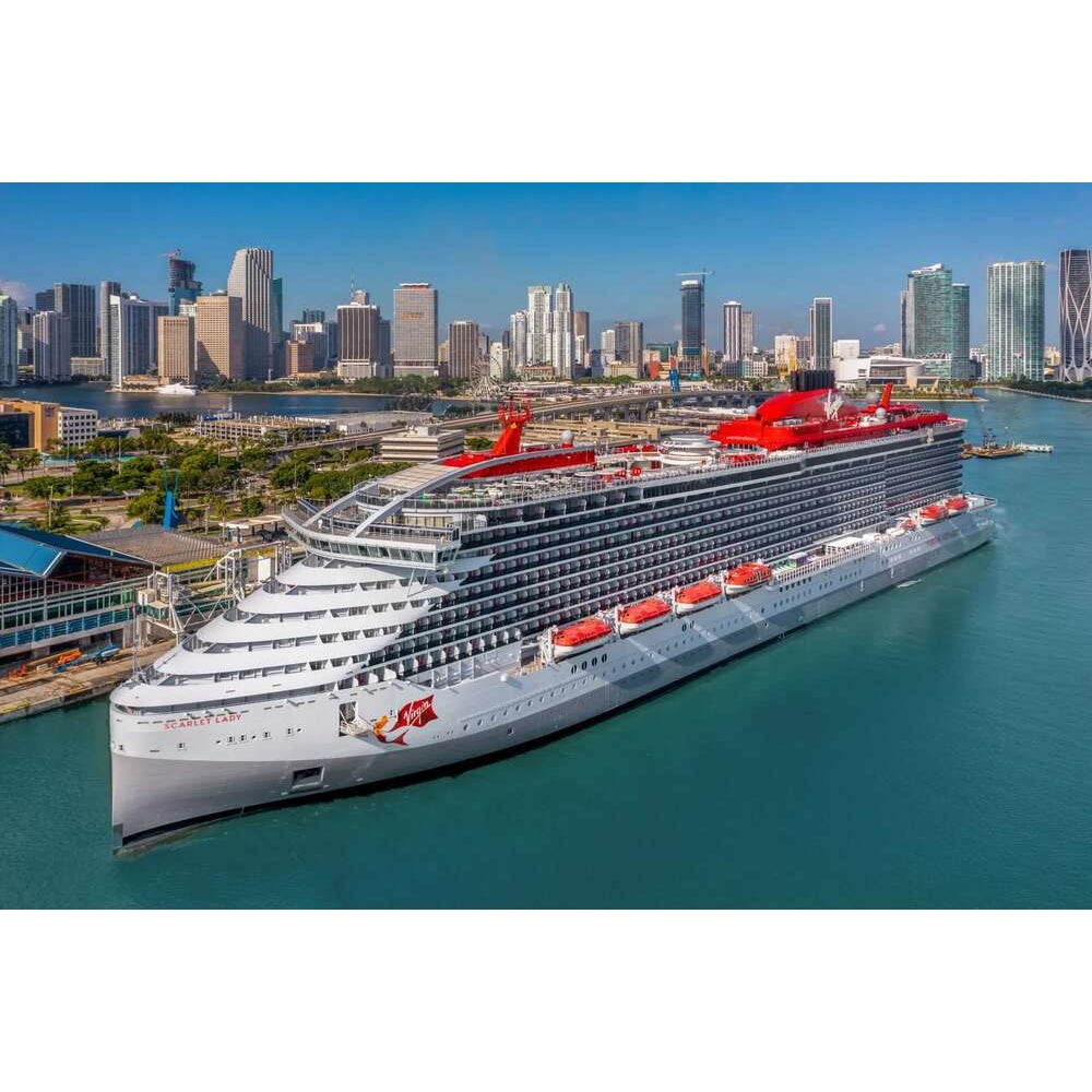British Scarlet Lady Cruise Ship 36 Inches Model