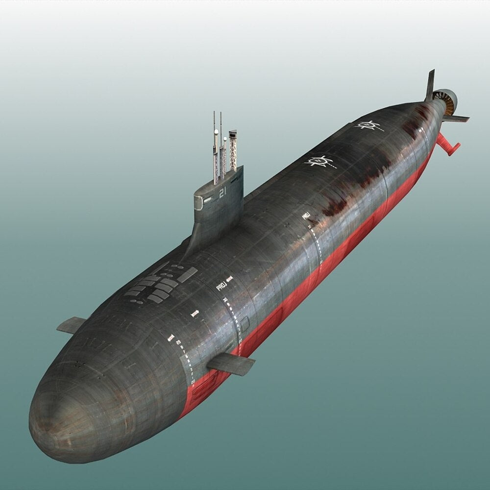 USS Seawolf Submarine (SSN-21) 36 Inches Model