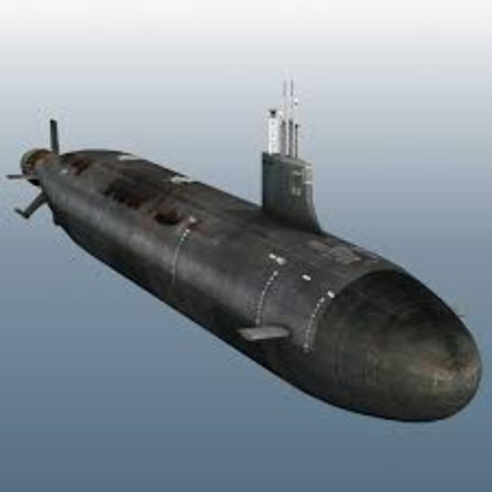 USS Jimmy Carter Seawolf-Class Submarine (SSN-23) 36 Inches Model