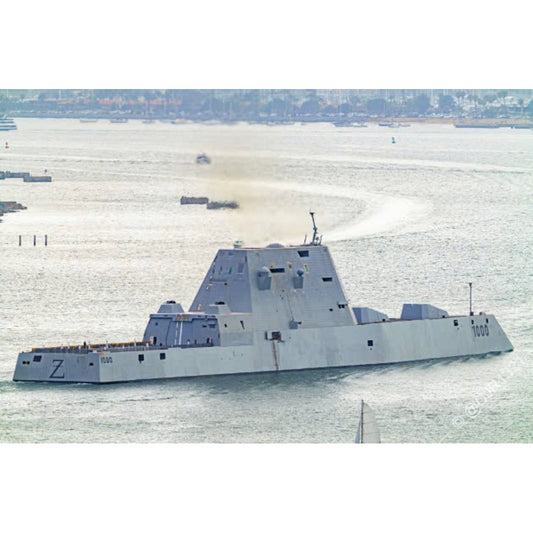 USS Zumwalt Destroyer (DDG-1000) 36 Inches Model