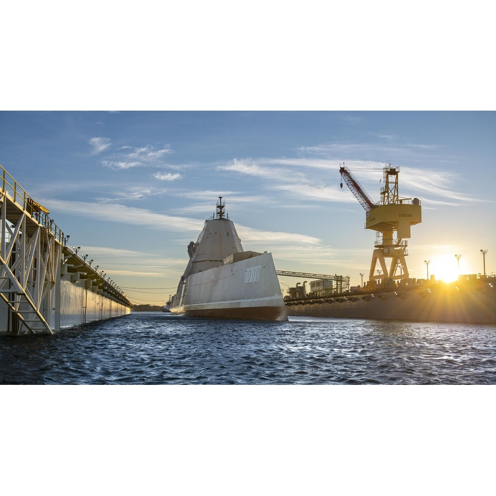 USS Zumwalt Destroyer (DDG-1000) 36 Inches Model