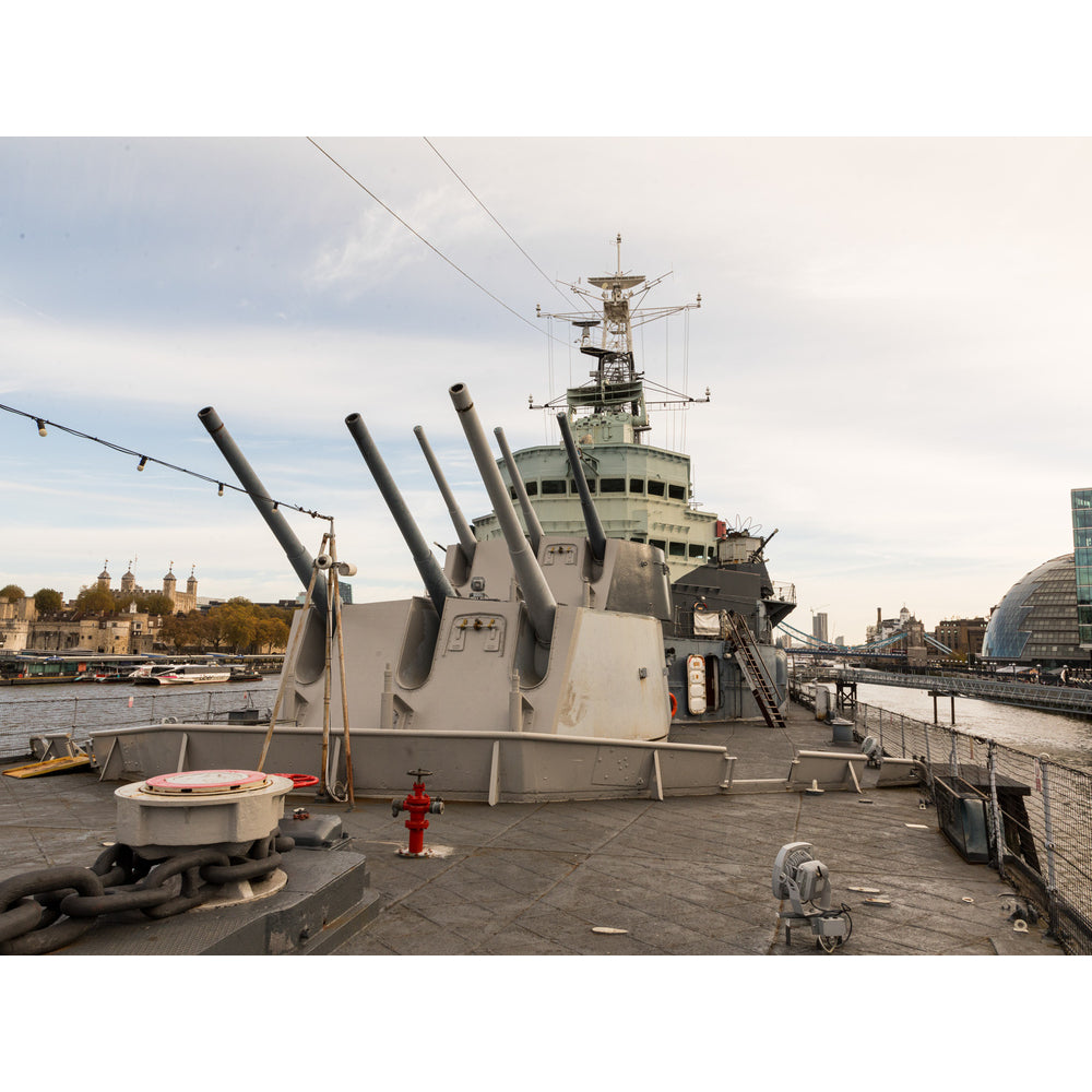 HMS Belfast (C35) Town-Class Light Cruiser 36 Inches Model