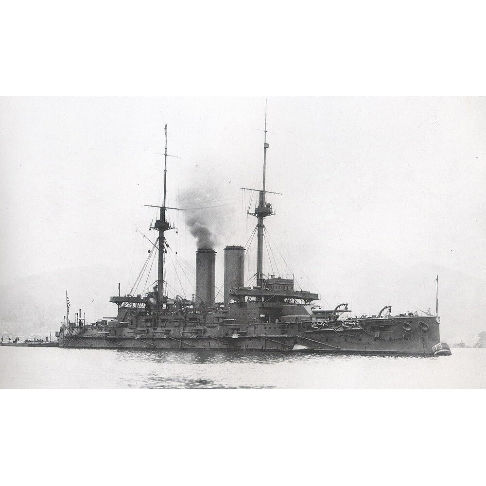 Japanese Mikasa Battleship (Launched 1900) 36 Inches Ship Model