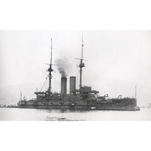 Japanese Mikasa Battleship (Launched 1900) 36 Inches Ship Model