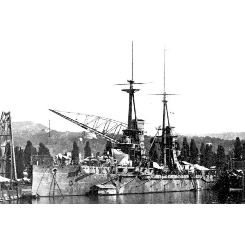 Italian Andrea Doria (1913) 36 Inches Battleship Model