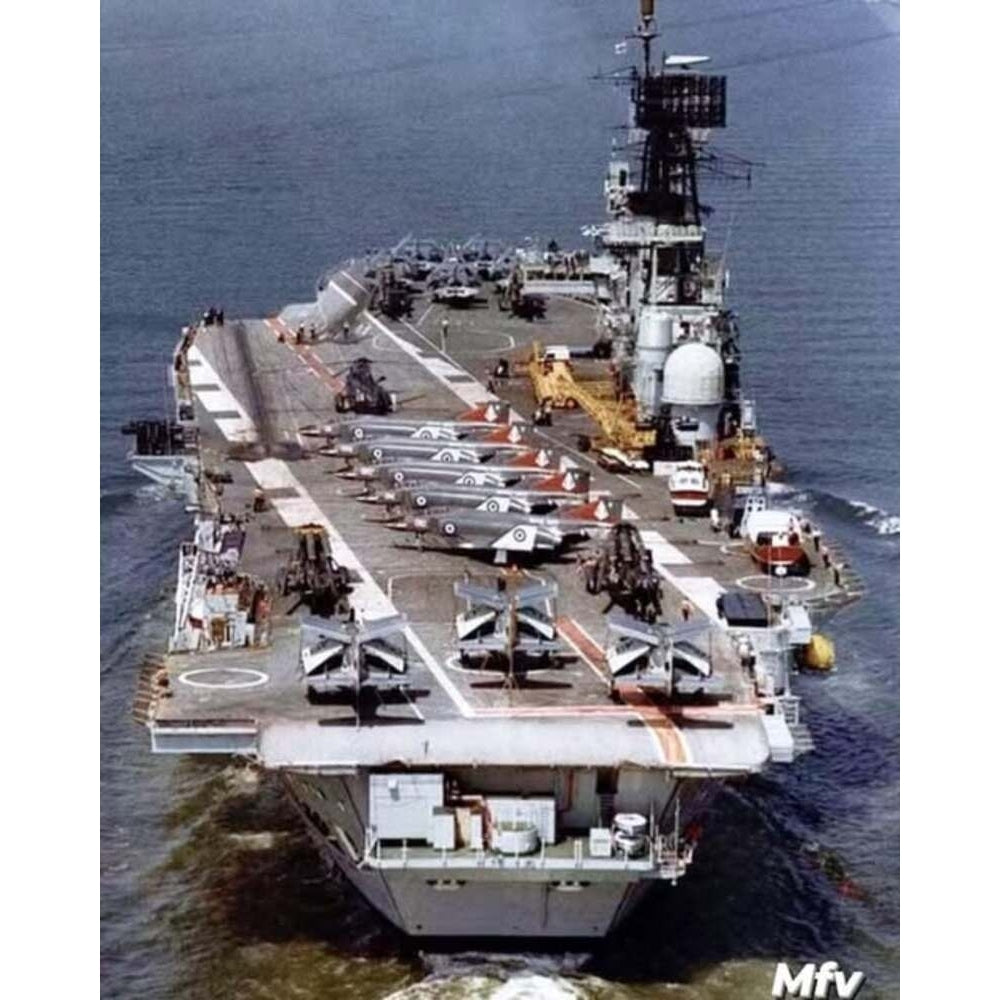 HMS Ark Royal (R09) Audacious-Class 36 Inches Aircraft Carrier Model