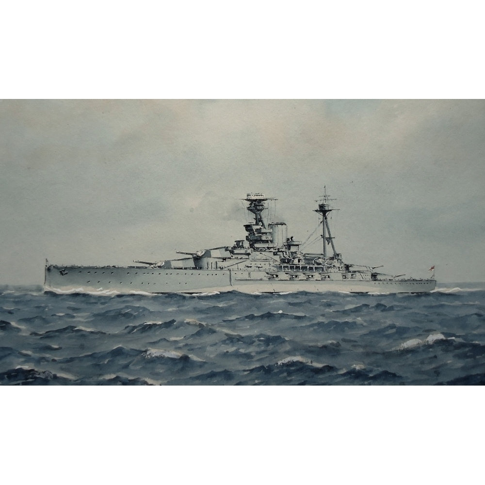 HMS Royal Oak (Revenge-Class) 36 Inches Battleship Model
