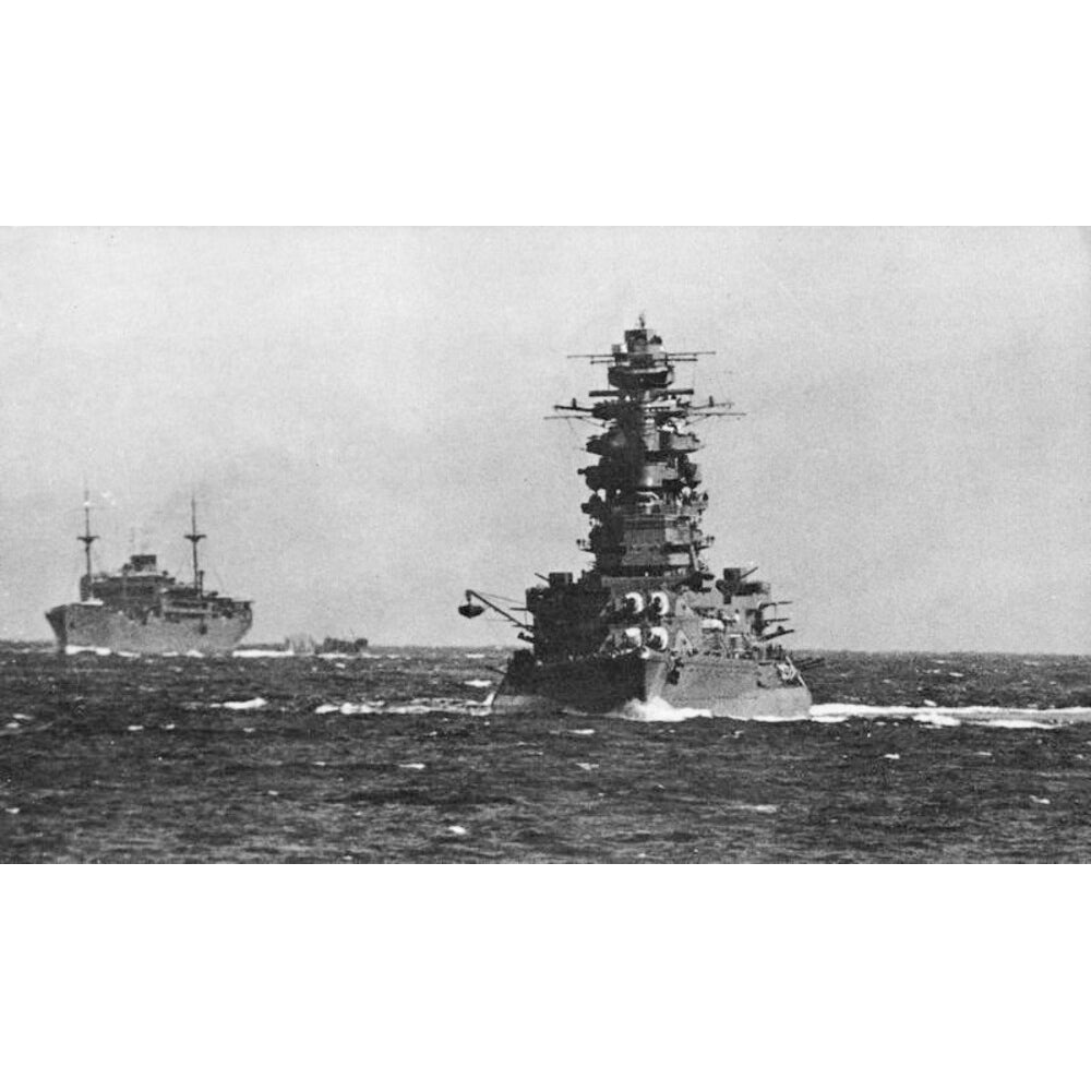 Japanese Nagato (1919) 36 Inches Battleship Model