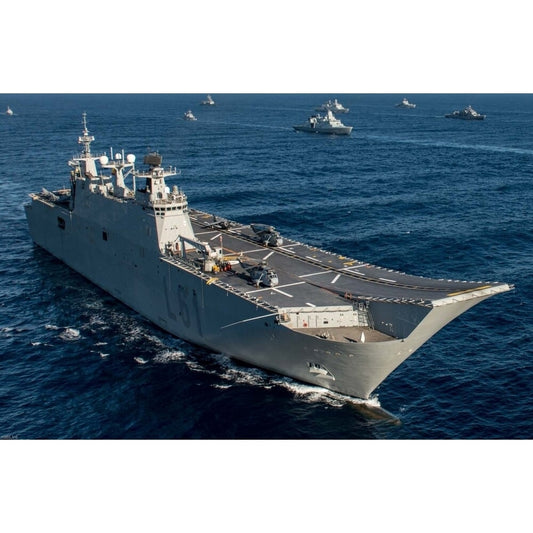 Spanish Juan Carlos I Amphibious Assault Ship (Hull No: L-61) 36 Inches Model