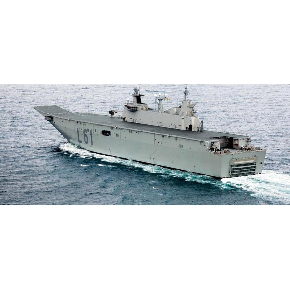 Spanish Juan Carlos I Amphibious Assault Ship (Hull No: L-61) 36 Inches Model