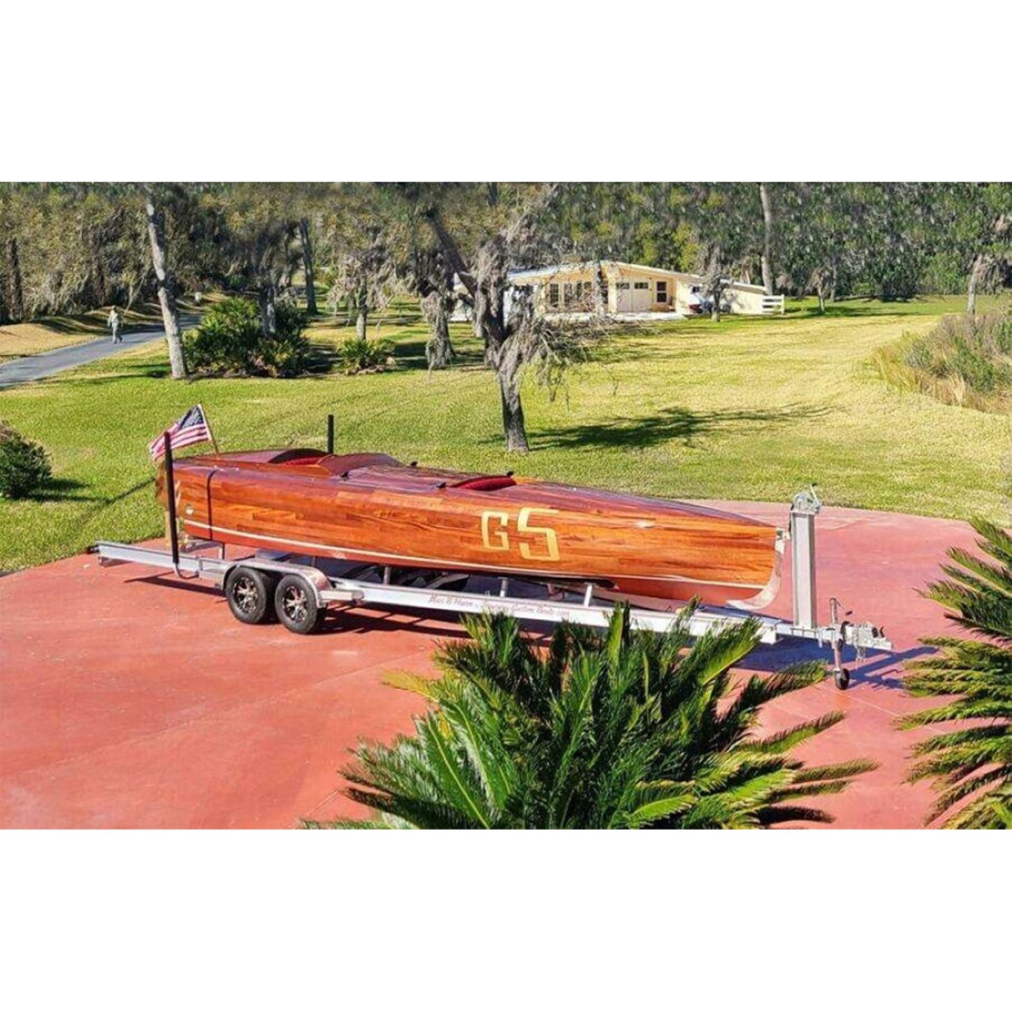 Baby Bootlegger 30 inches boat model