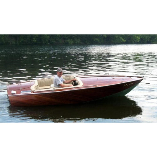 Deep V fishing boat outboard - 30 inches boat model