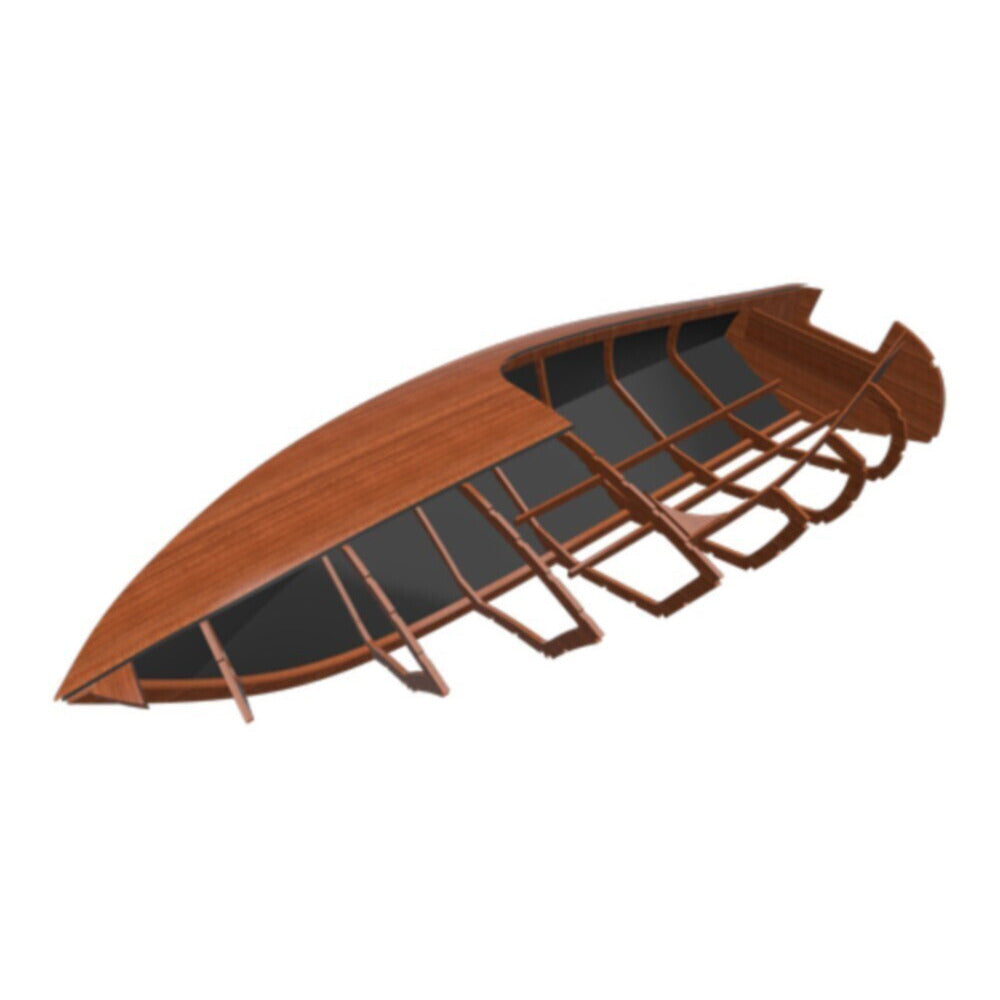 Deep V fishing boat outboard - 30 inches boat model