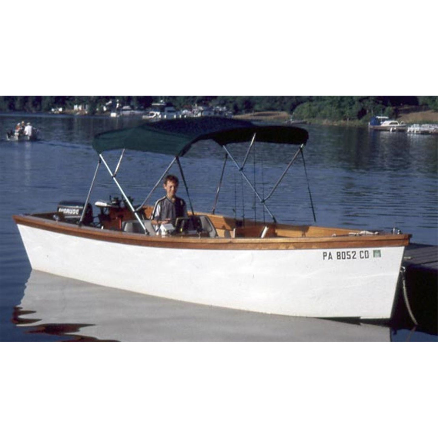 Flat-Bottomed Skiff - 30 inches boat model