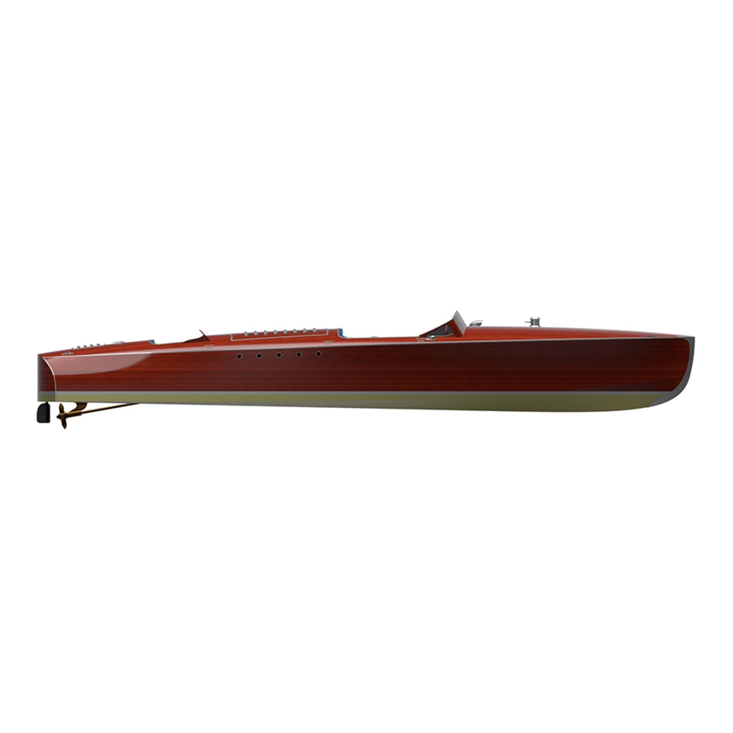 Hacker Eva Special 33 - 30 inches boat model