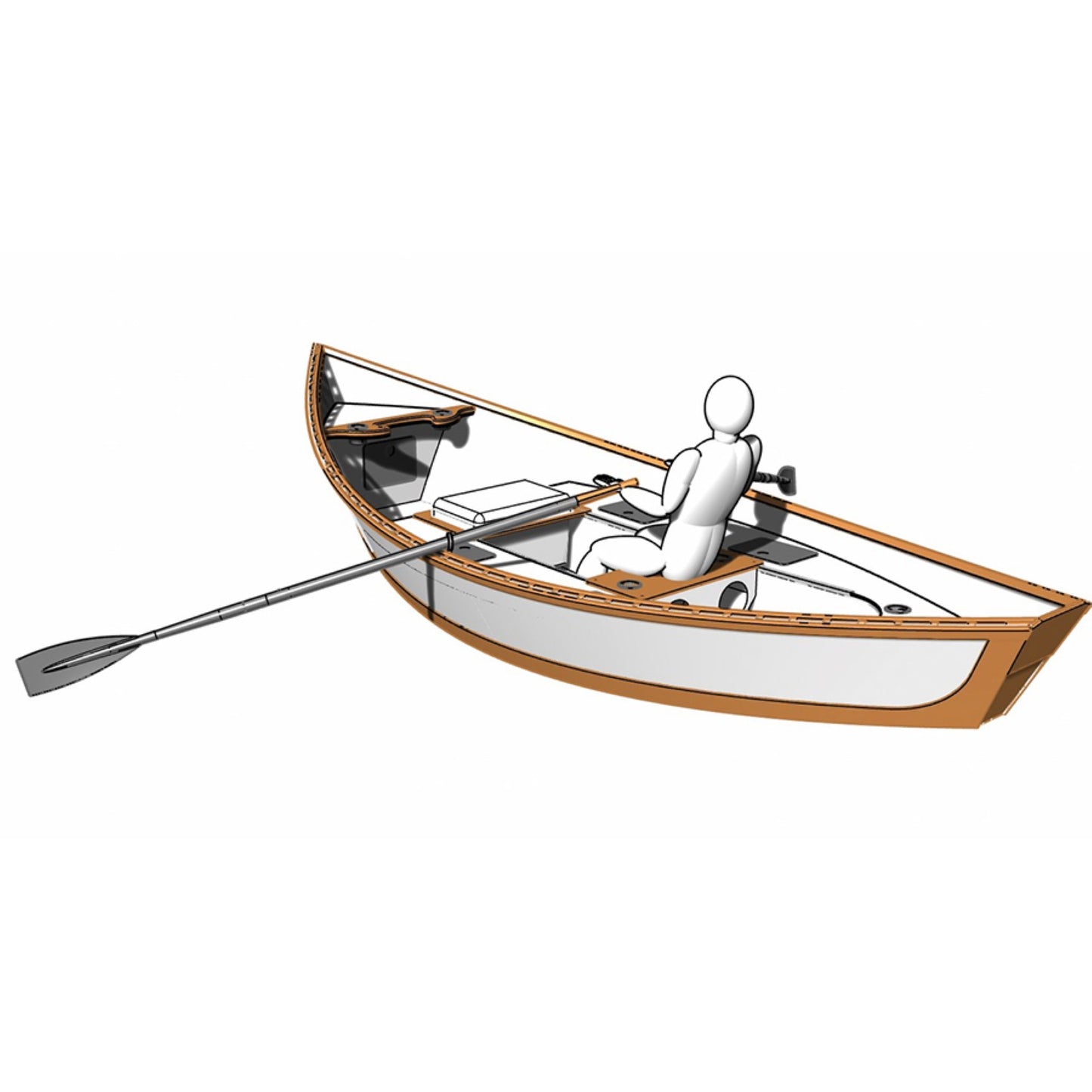 Glen L Rio Drift - 30 inches boat model