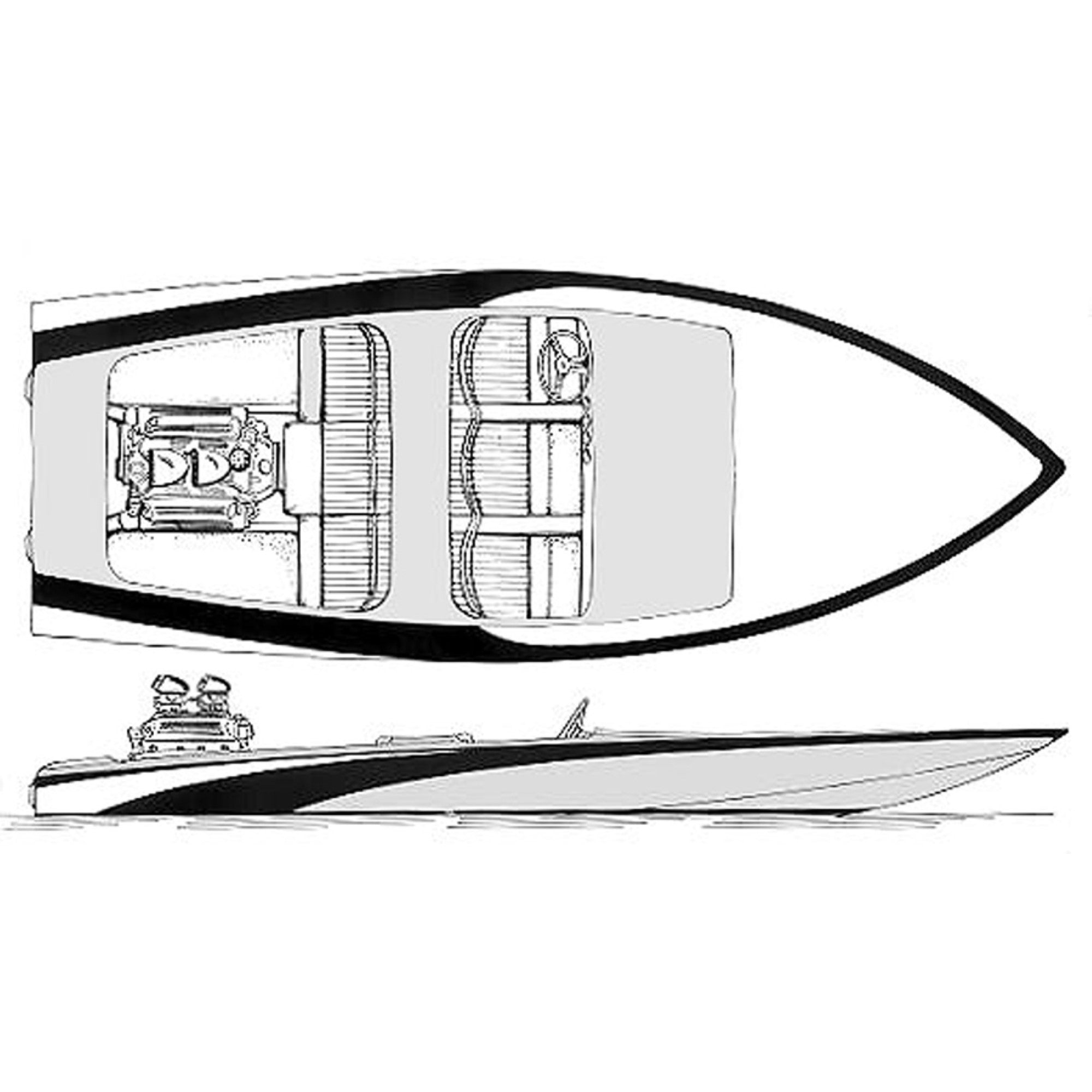 Glen L Tornado - 30 inches boat model