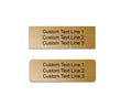 Custom Name Plate Design Version 1