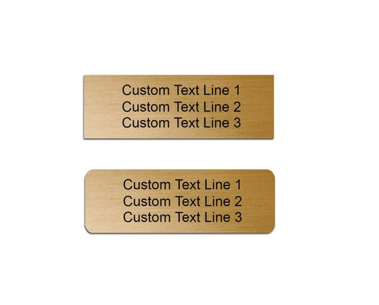 Custom Name Plate Design Version 1