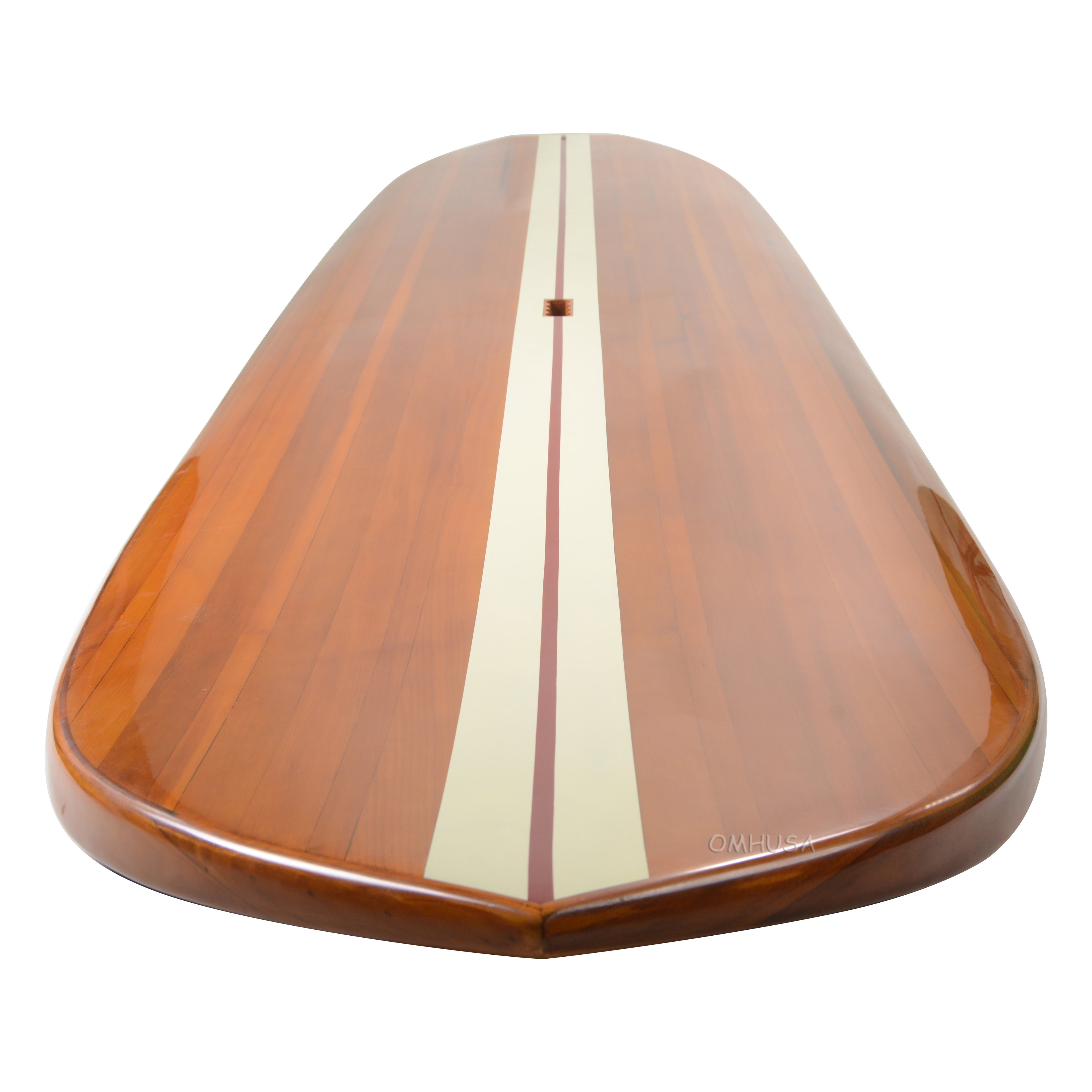 Paddle Board in Red Wood Grain 11ft with 1 fin