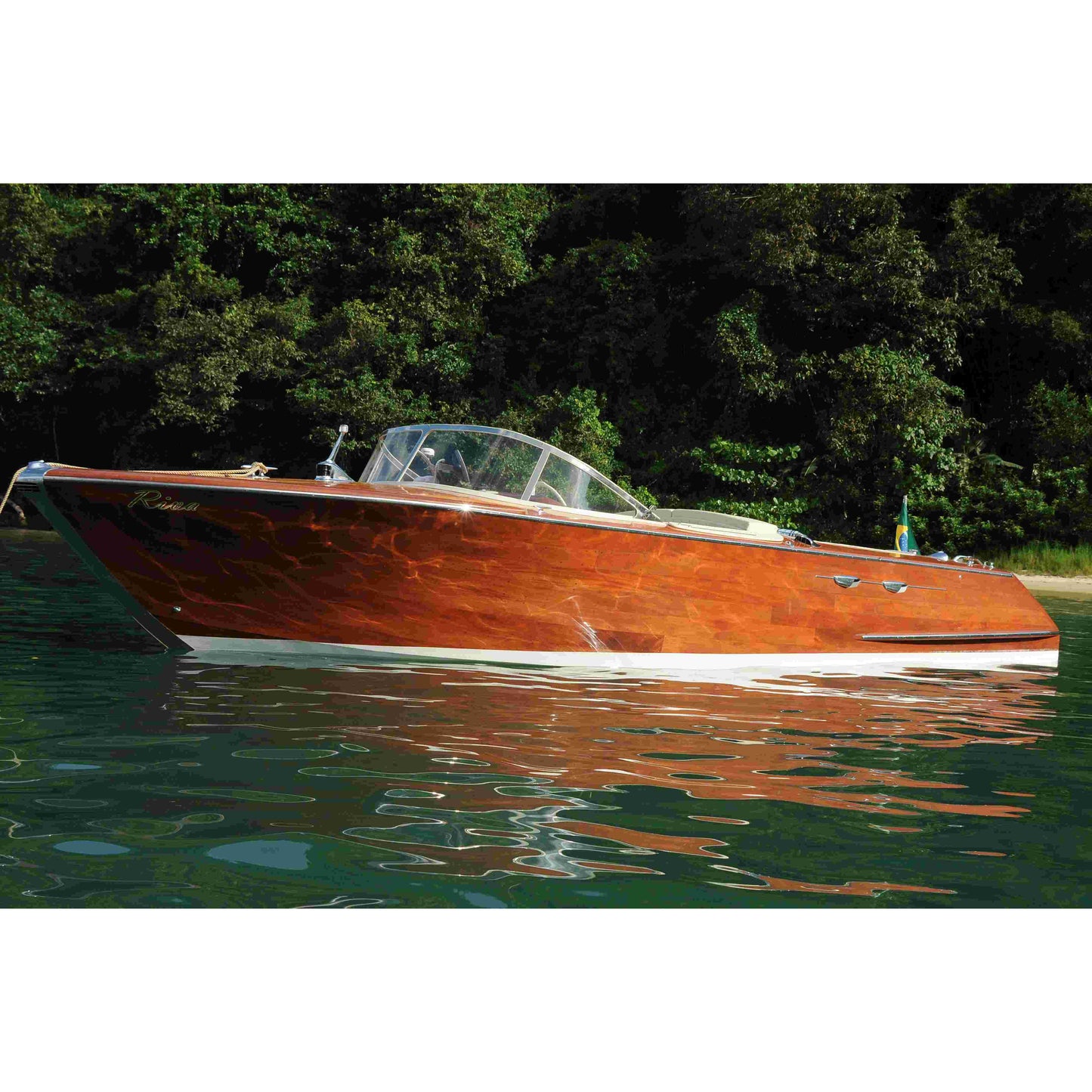 Wooden Boat USA Speedboat V1 27ft Inspired by Riva Aquarama | Custom Build Deposit