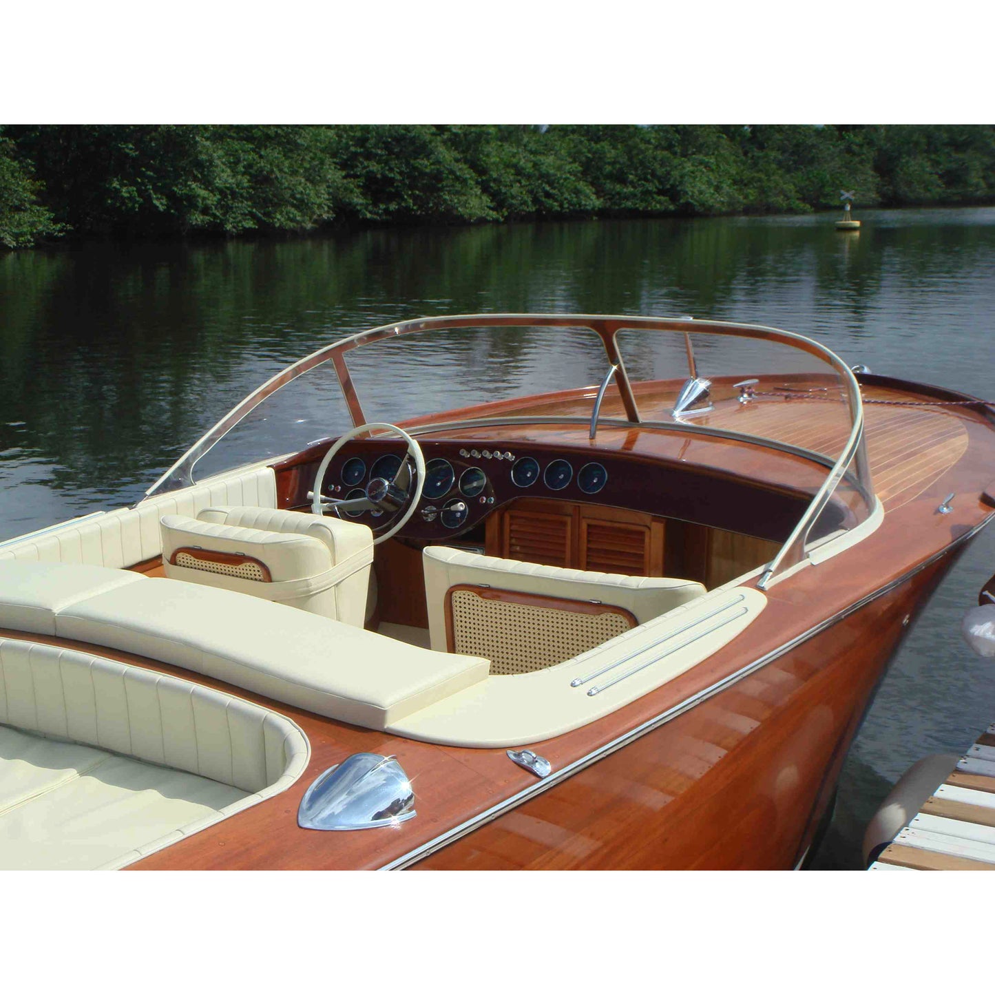 Wooden Boat USA Speedboat V1 27ft Inspired by Riva Aquarama | Custom Build Deposit