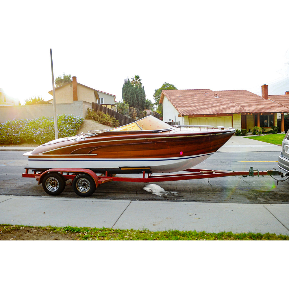 Speedboat V6 inspired by Rivarama Runabout | Custom Build Deposit