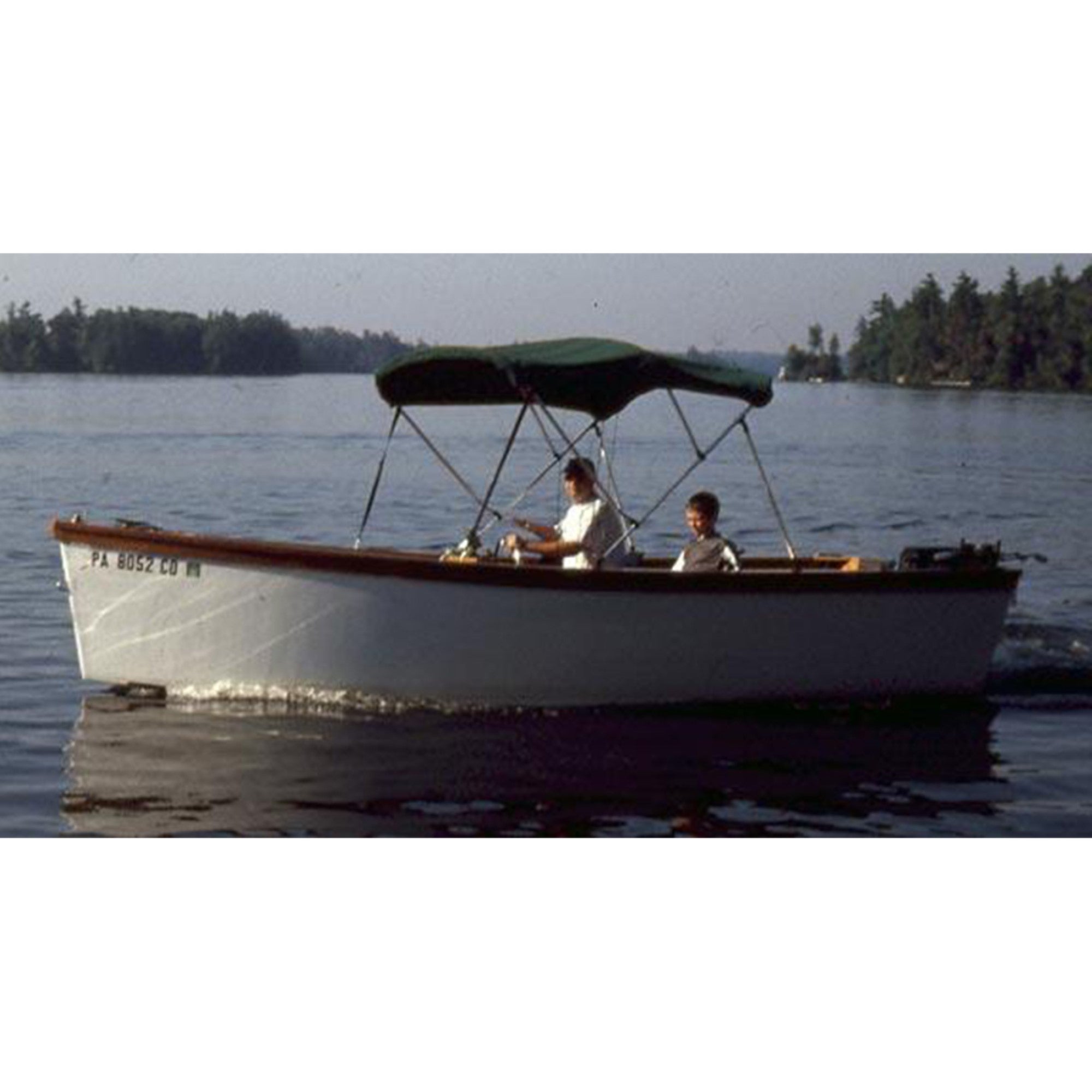 FLAT-BOTTOMED SKIFF Custom Built Boat - Wood and/or Composite 17 Ft.