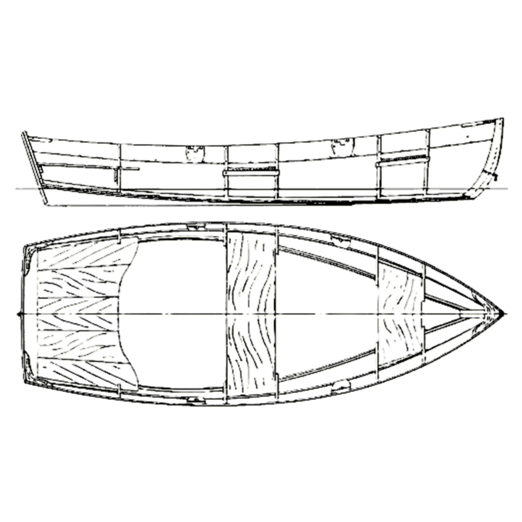 Atkin CARRYME 9ft Custom Built Boat, Wood/Composite